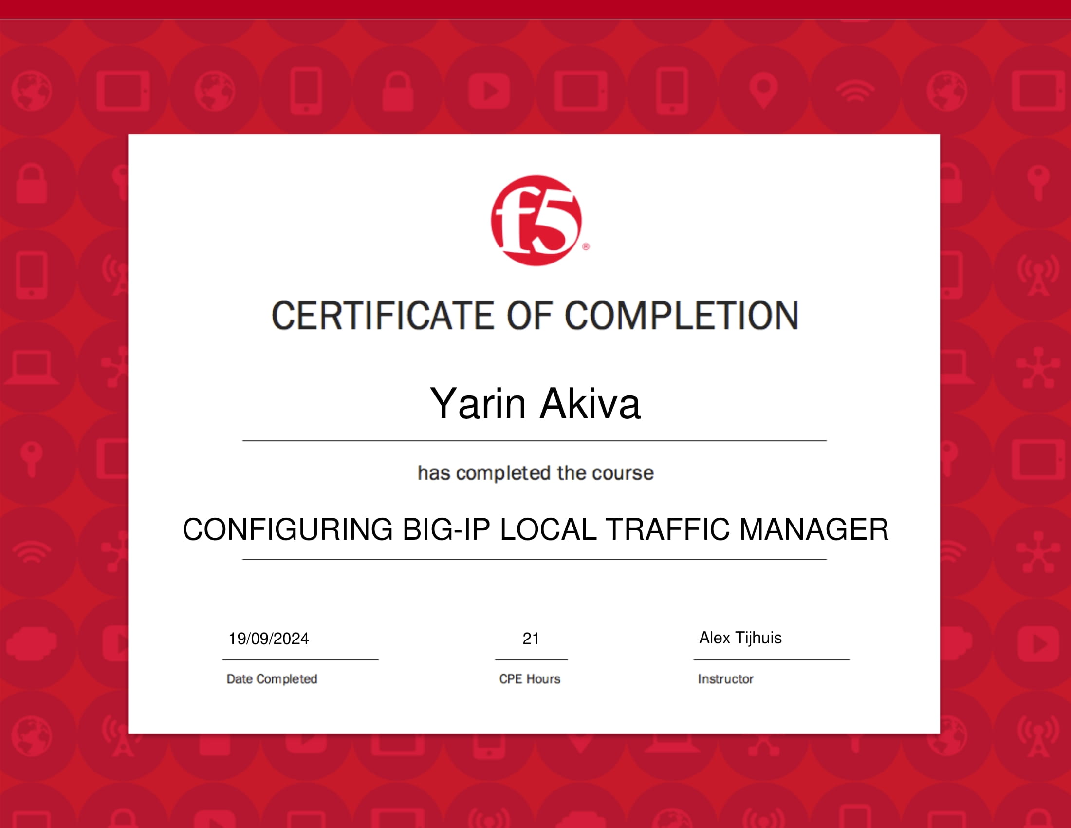 F5 LTM Certificate